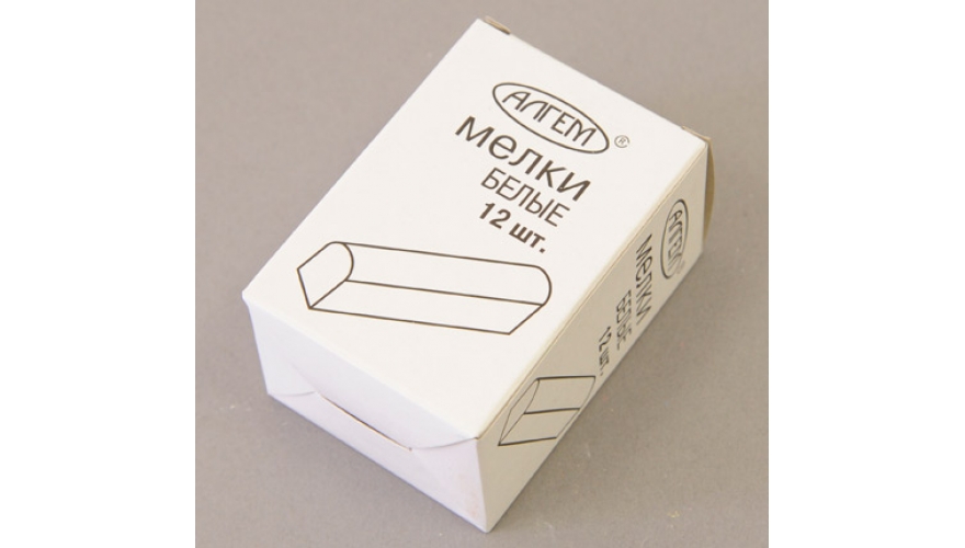 Набор мела белого (12шт.)