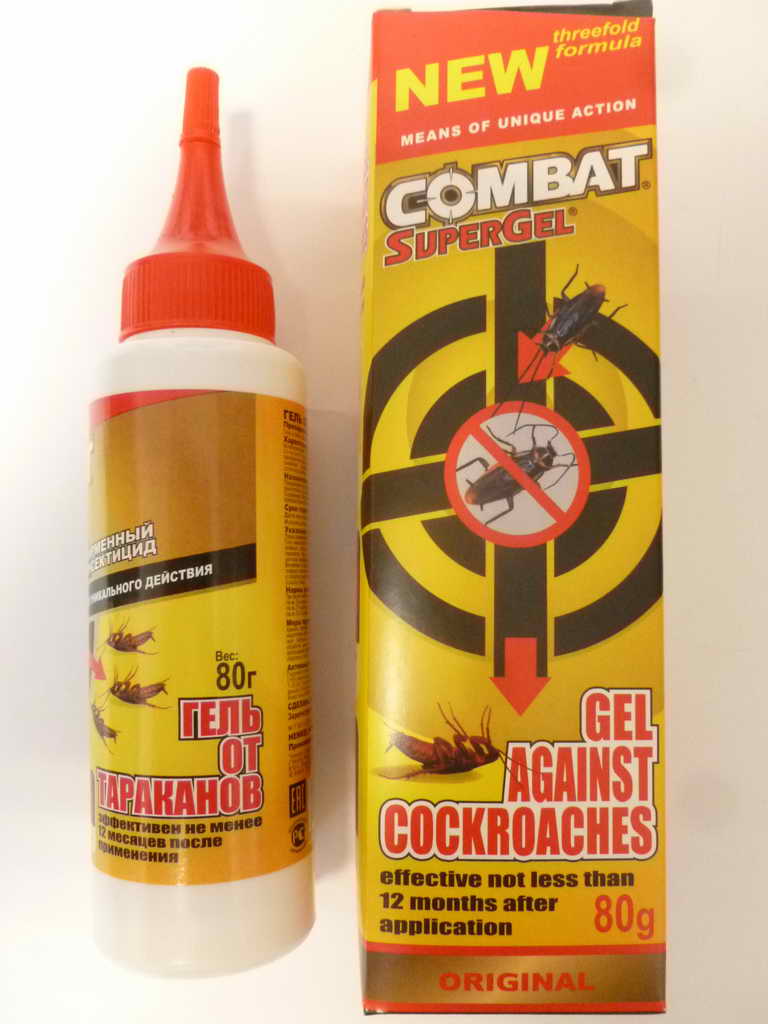 Инсектицид от тараканов Combat 80г. Гель (20) h0322***
