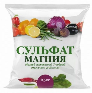 Удобрение НовАгро 500г. Сульфат магния (40)