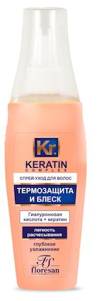 Спрей д/волос KERATIN COMPLEX 135мл. Термозащита и Блеск