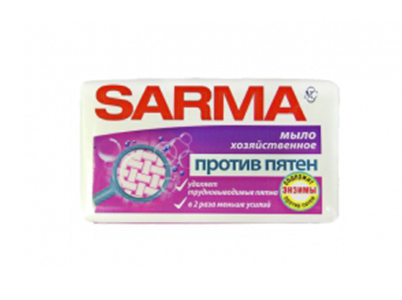 Мыло Сарма 140г. хоз. против пятен (уп.4) (48)