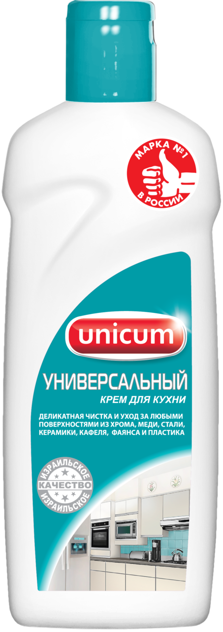 Ср-во UNICUM 380мл. Крем чист. для поверхностей