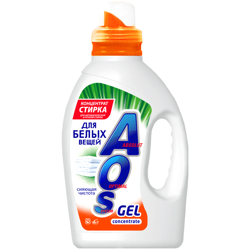 Стир.гель AOS 1,3л. Для белых вещей