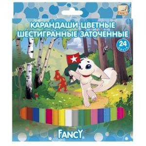 Набор цв. карандашей 24цв. Fancy