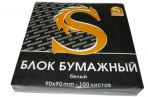 Блок для заметок белый Sponsor "Куб" 90*90*10 100л.