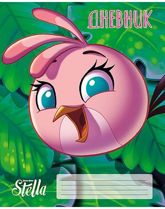 Дневник Хатбер для 1-11 кл. Angry Birds Stella