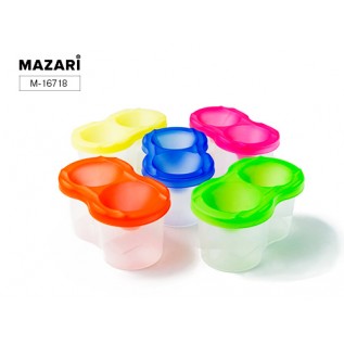 Стакан - непроливайка двойной Mazari 280мл.