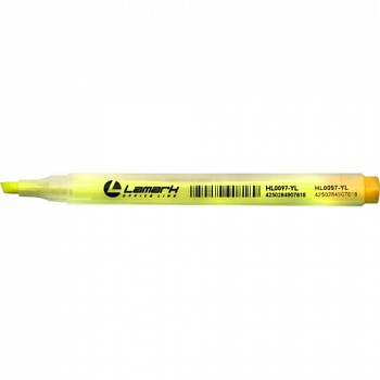 Текстовыделитель Lamark 1-4мм. желтый (уп.24) #