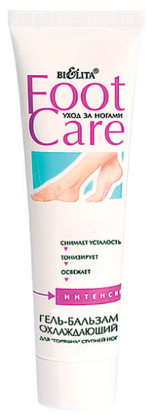 Крем Белита 100мл. Бальзам-гель Foot Care для "горящих" ног