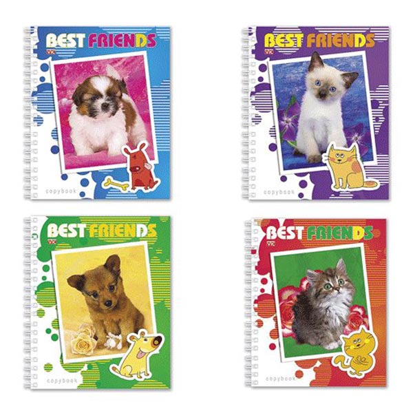 Тетрадь 48л. КЛ. Хатбер "Best Friends" VK