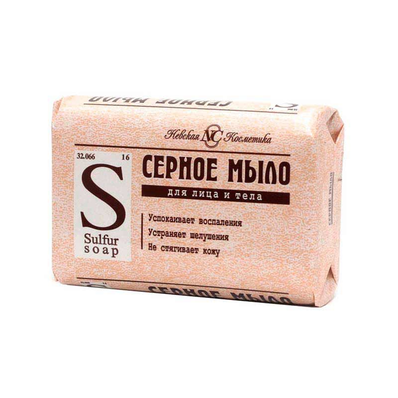 Мыло Невская косм. 90г. Серное (уп.6)