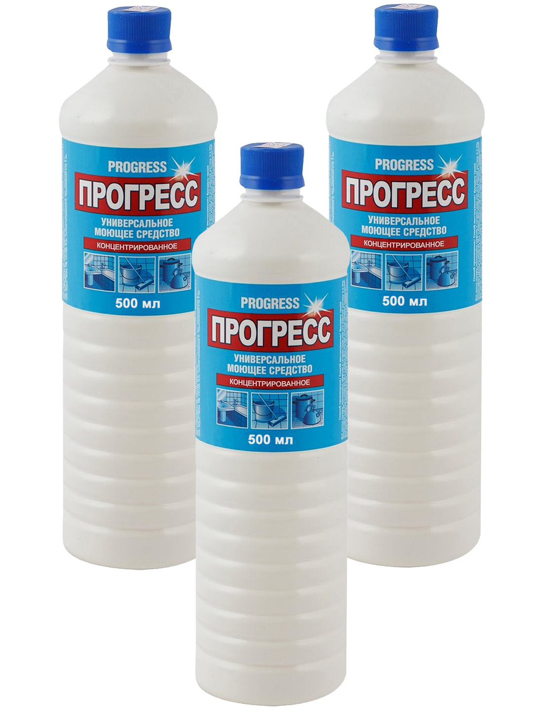 Ср-во Прогресс-А 500г. универсальное моющее средство***