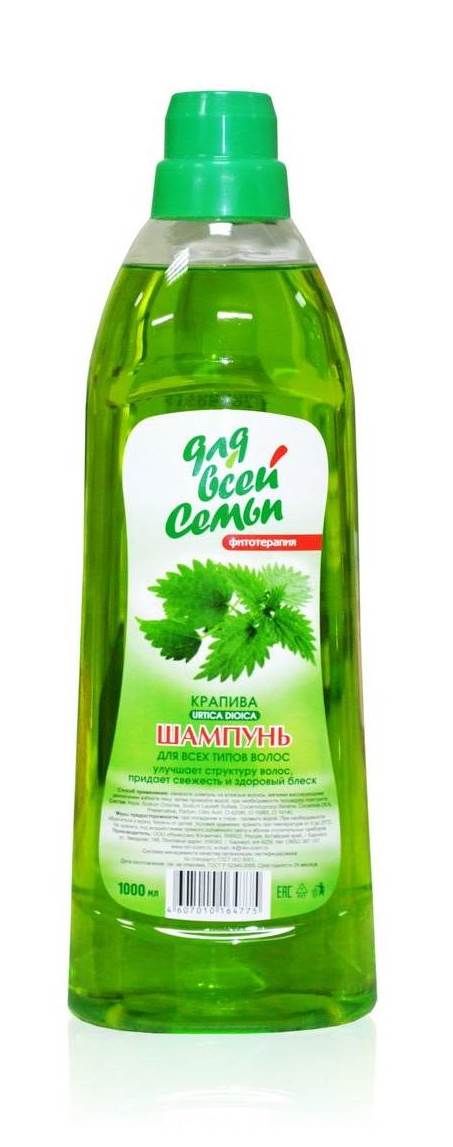 Шампунь ДВС 1л. Крапива (12)