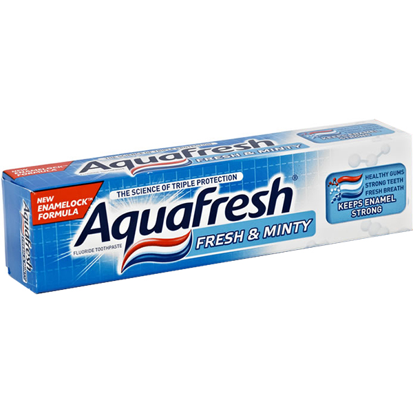 Зубн.паста Aquafresh 50мл. Освежающая мята (12)
