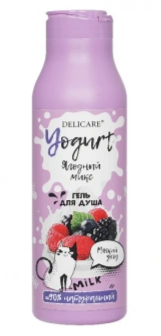 Гель для душа Delicare 400мл. Yogurt Ягодный микс (18)