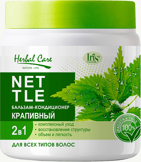 Бальзам IRIS HERBAL CARE 500мл. Крапивный
