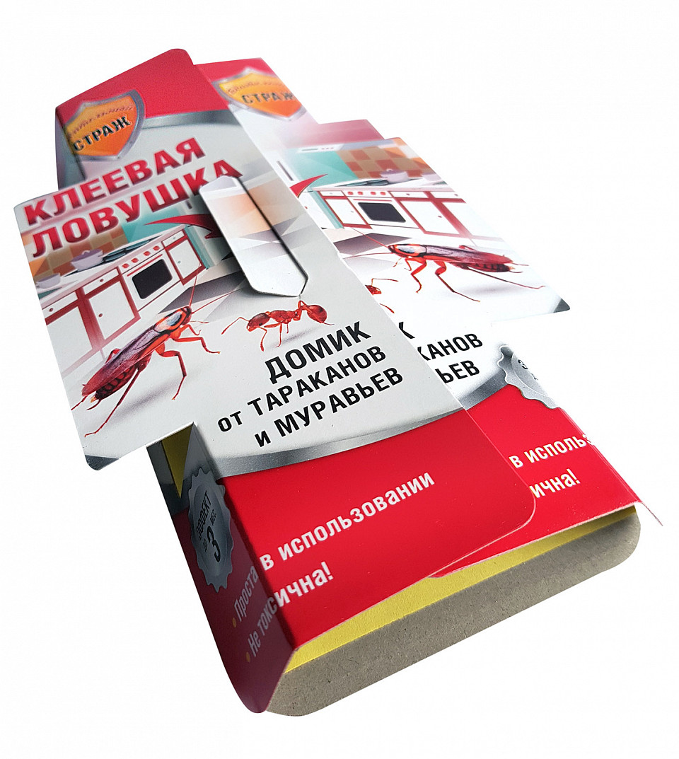 Ловушка от тараканов и муравьев Бдительный страж (120/600)