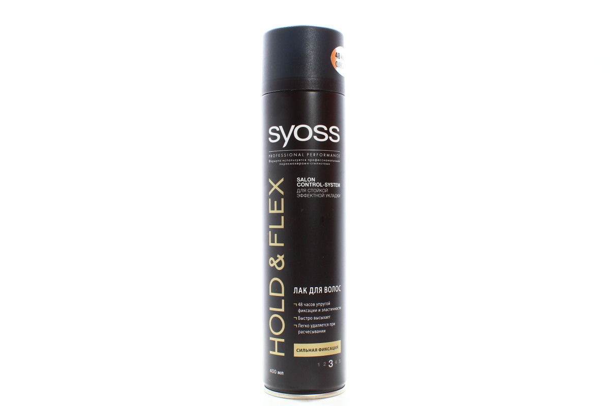 Лак д/волос Syoss 400мл. СФ Hold Flex