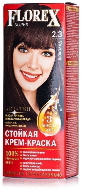 Краска д/волос FLOREX-SUPER 2.3 Шоколад (30)