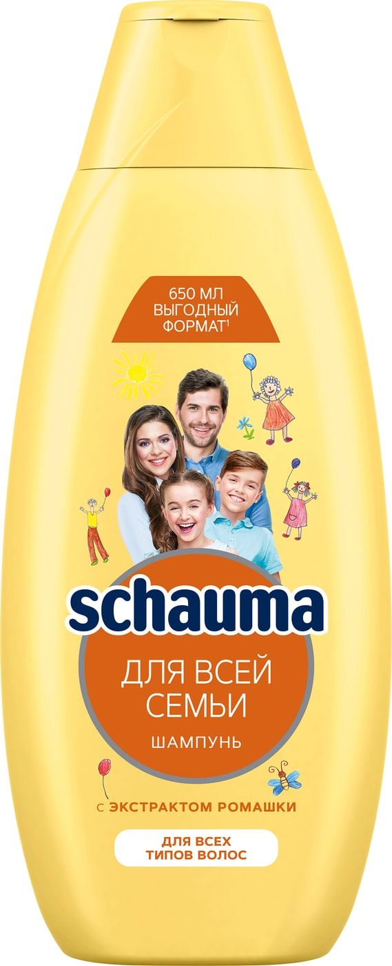 Шампунь Шаума 650мл. д/всей семьи (6)