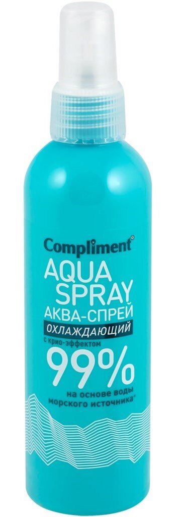 Спрей д/лица Compliment 200мл. Aqua с экст.Ламинарии