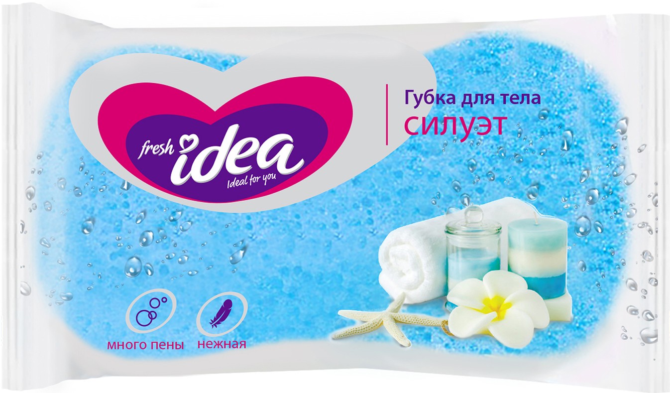 Губка для тела Fresh Idea Силуэт (30)
