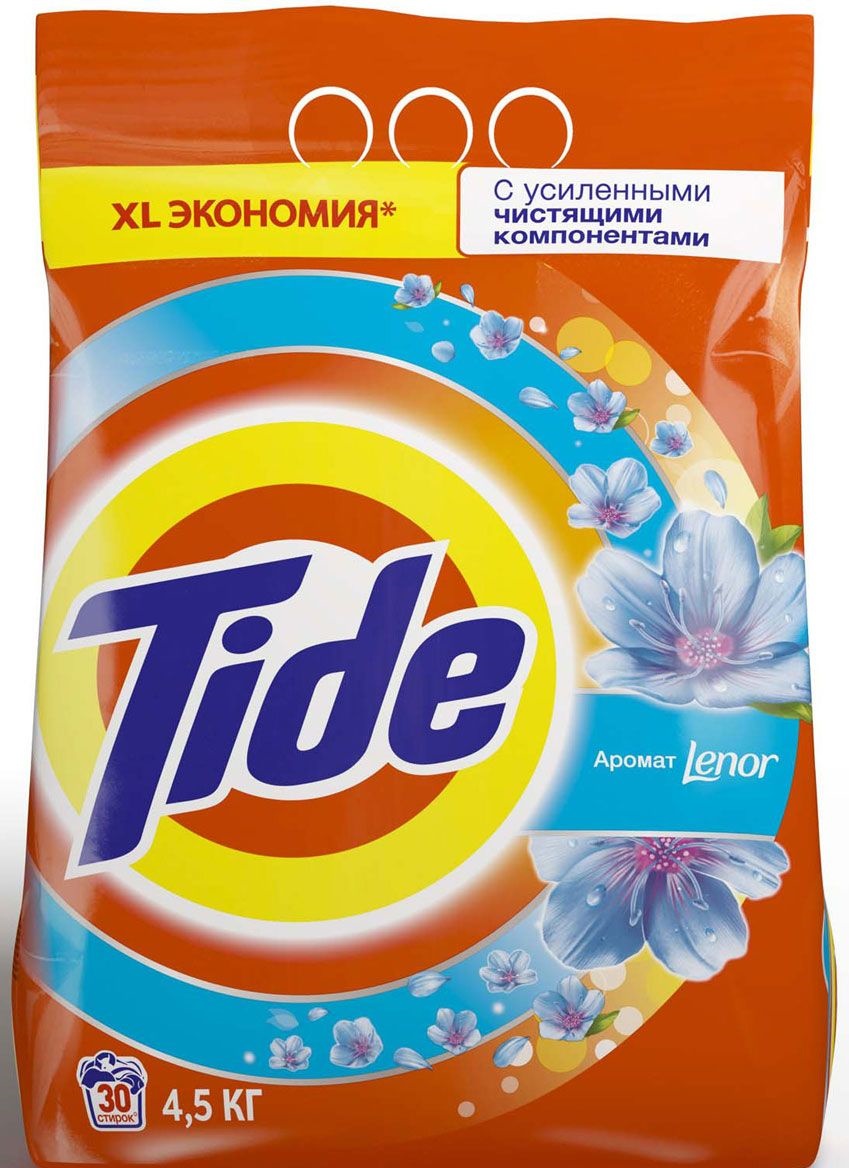 Стир.порошок Тайд авт. 4,5кг. 2в1 Ленор