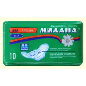 Прокладки МИЛАНА Классик драй 10шт. (35)