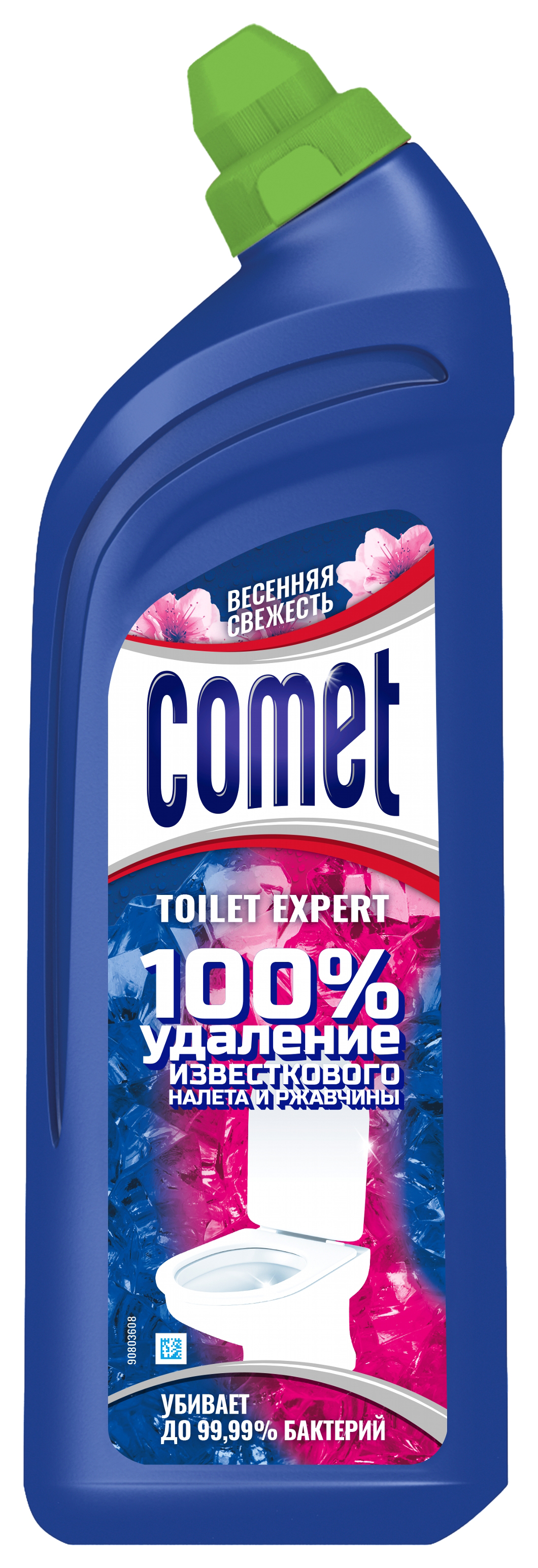 Ср-во Комет 700мл. Гель Весенняя Свежесть д/туалета