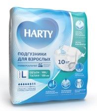 Подгузн. Harty Large 10шт.