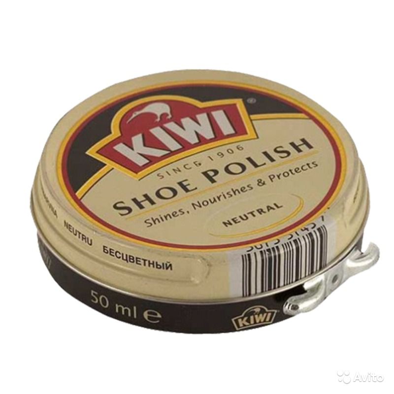 Крем для обуви KIWI 50мл. бесцвет.