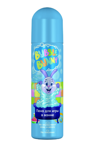 Пена для ванн Bubble bunny 160мл. Голубая (12)