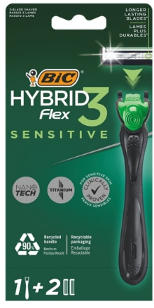 Станки Bic Hybrid Sensetive 2карт.