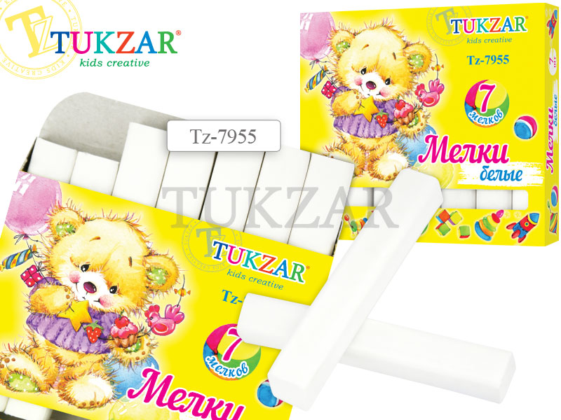 Набор мела белого 7 шт. Tukzar