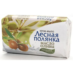 Мыло Лесная полянка 90г. Крем Масло оливы