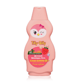 Шампунь Tilly-Dilly 250мл. 2в1 Клубника (20)