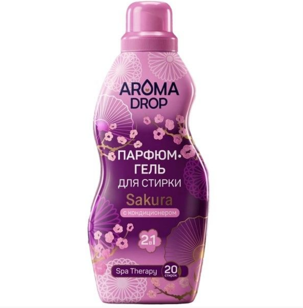 Стир.гель Aroma Drop 1л. 2в1 Sakura (6)