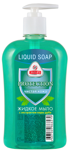 Мыло жидк. Знахарь 625мл. Protection