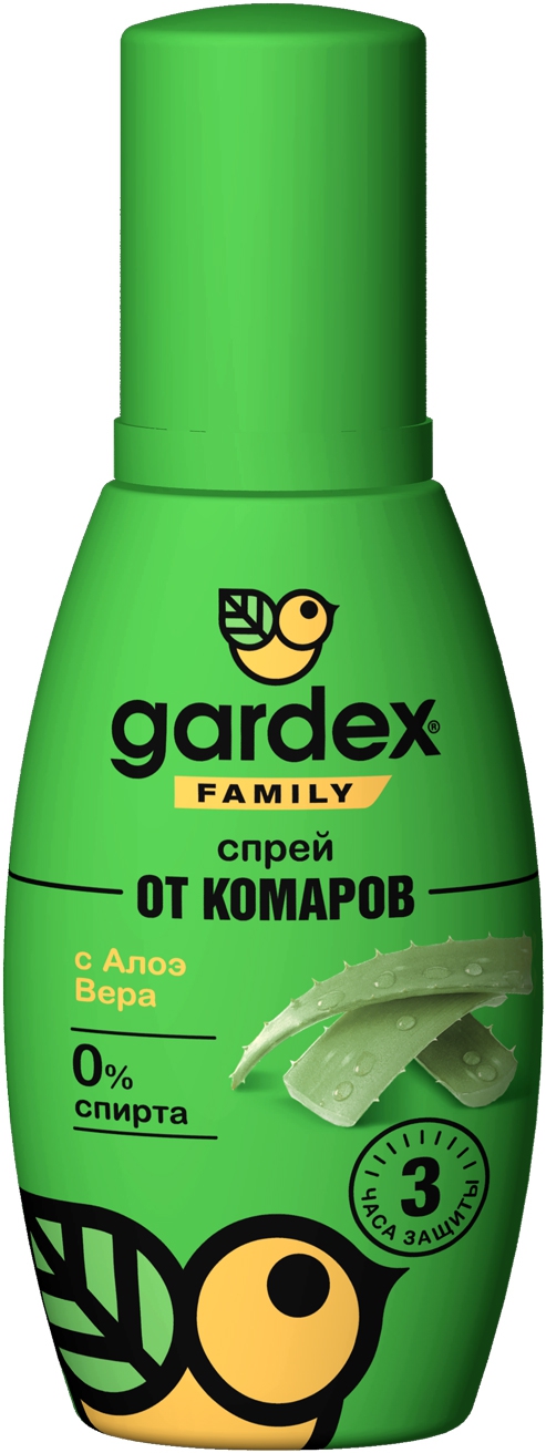 Спрей от комаров Gardex Family 100мл.