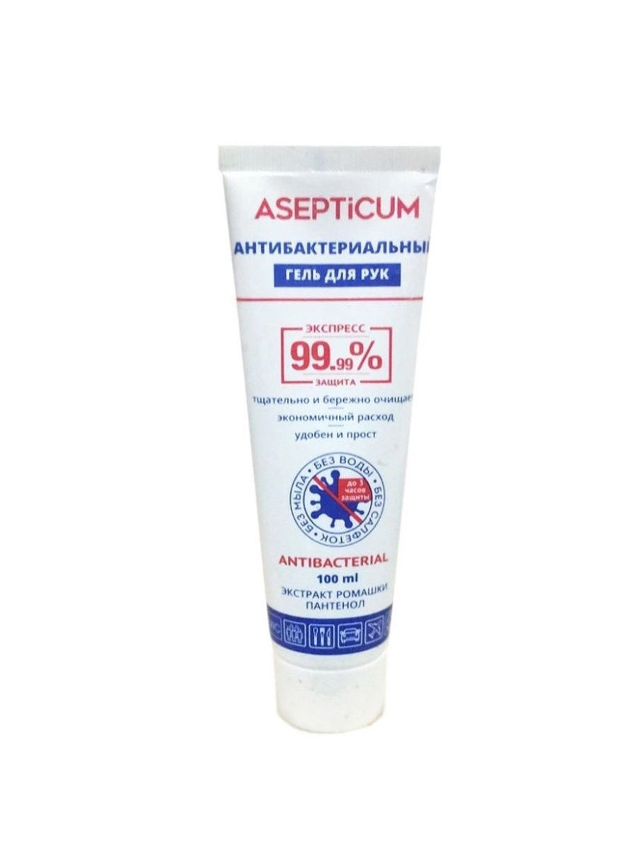 Гель Asepticum 100мл. д/рук антибактериальный