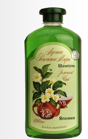 Шампунь ЛРМ 600мл. Зеленый чай