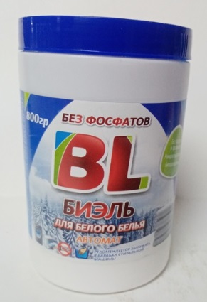 Стир.порошок Биэль авт. 800г Белое белье