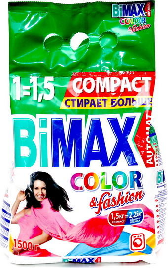 Стир.порошок Бимакс авт. 1,5кг. Колор&Fashion (6)