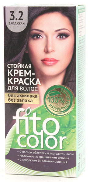 Краска д/волос Fitocolor 3.2 Баклажан 4834 (20)