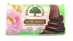 Мыло НМЖК 100г. Рецепты чистоты Шоколад-пион 559 (96)