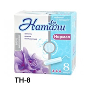 Прокладки Натали тампоны нормал 8шт. тн-8