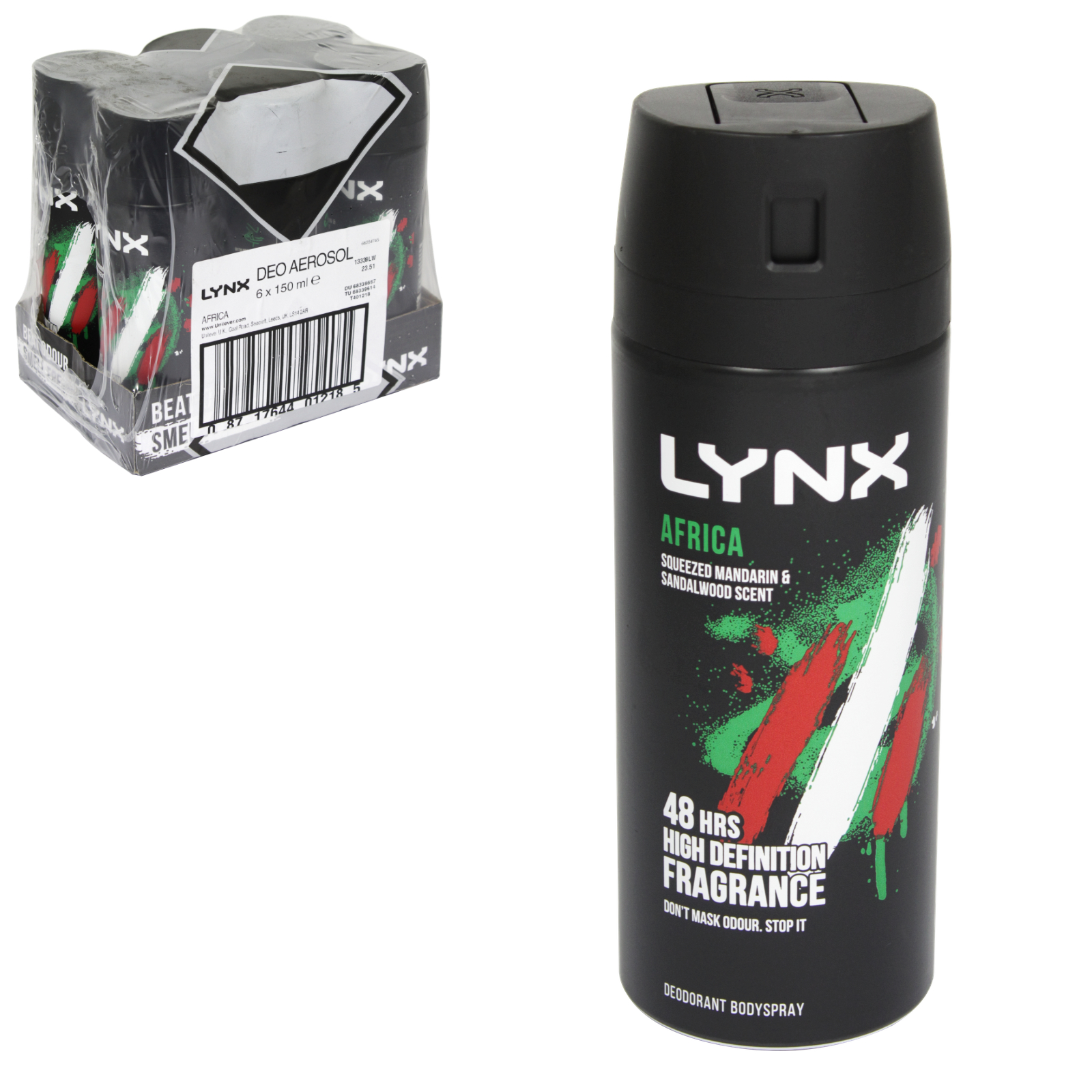 Дез. спрей LYNX 150мл. муж. Африка