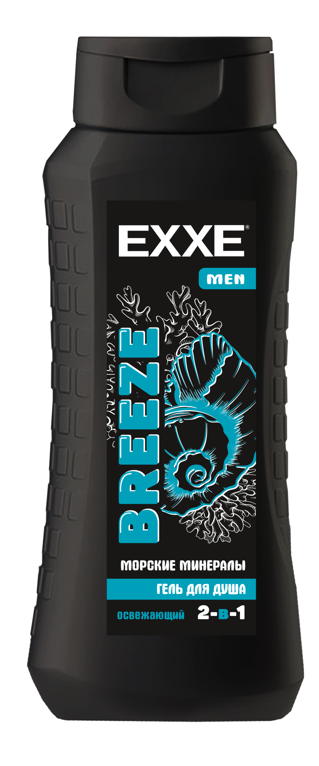 Гель для душа EXXE 400мл. 2в1 Морские минералы Breeze (12)