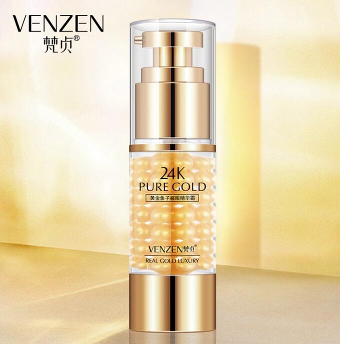 Крем Venzen д/век 24K Pure Gold против мимических морщин