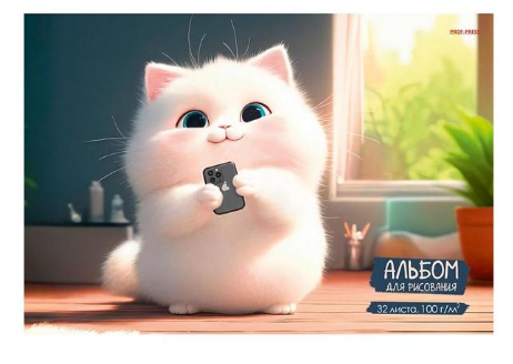 Альбом д/рис. 40л. ТМ"Profit" Классика однотонаая - 5